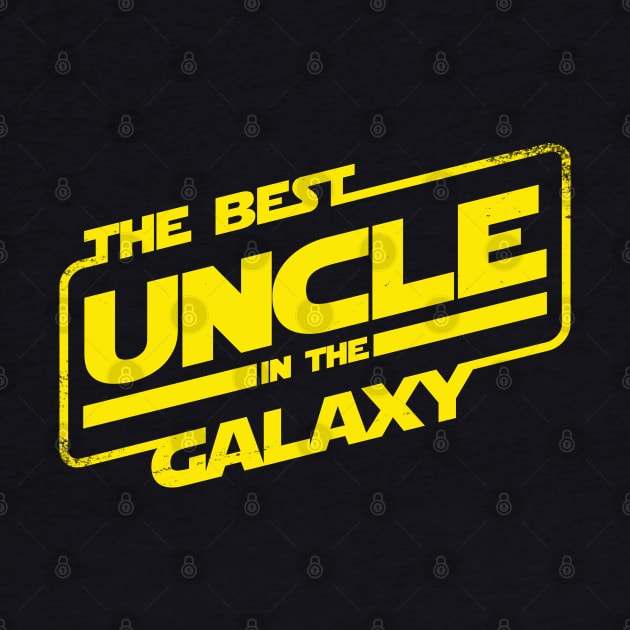 The Best Uncle in the Galaxy Gift For Uncle And Dad by BoggsNicolas